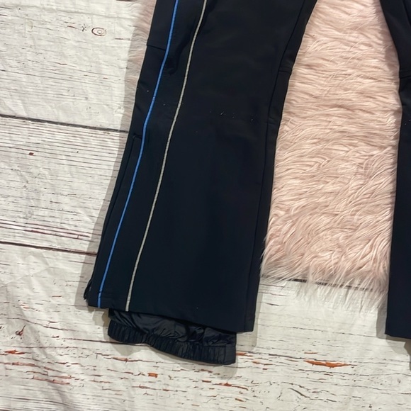 Obermeyer Black Striped Snow Skiing Pants - Picture 6 of 10